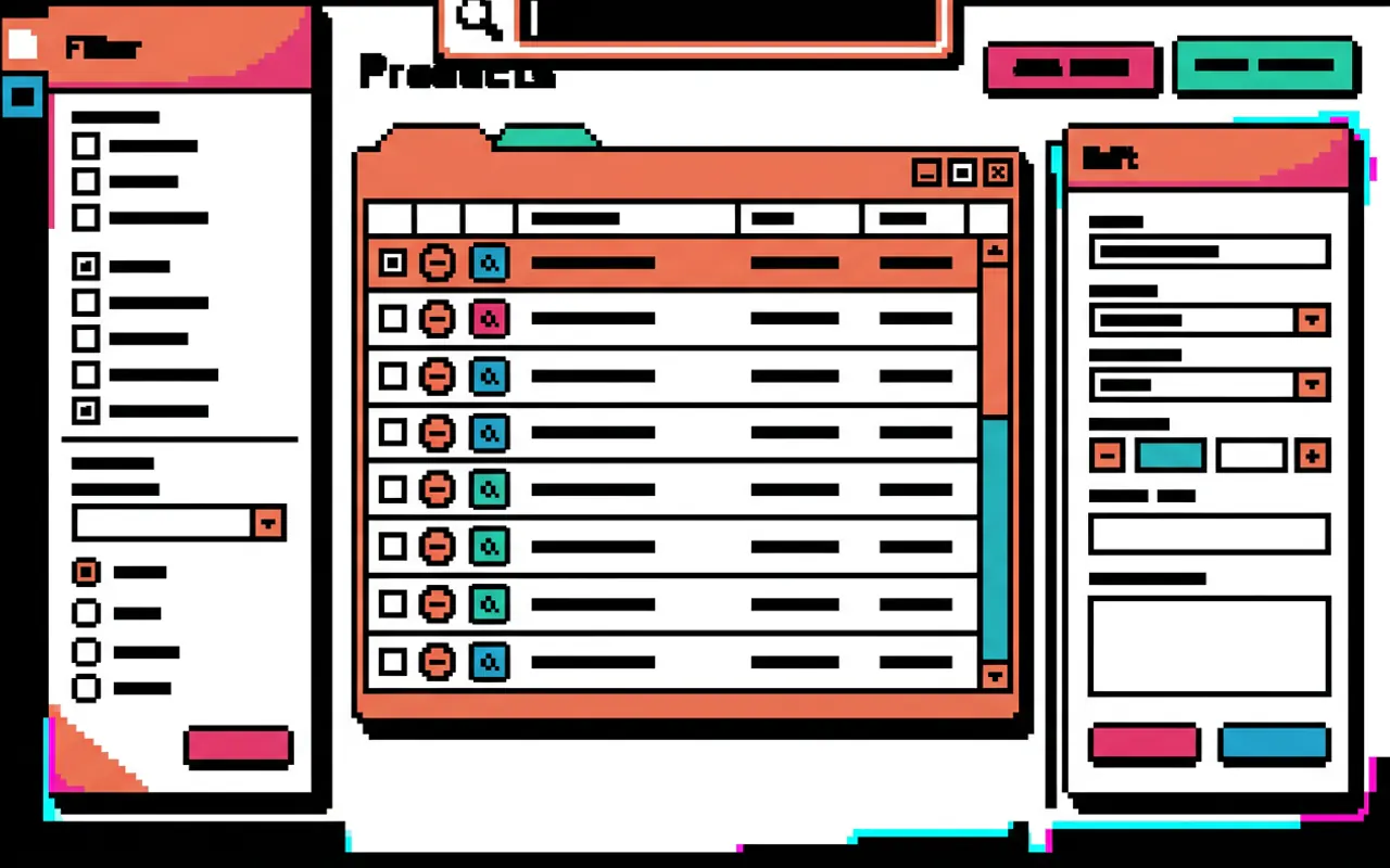 PIM admin dashboard