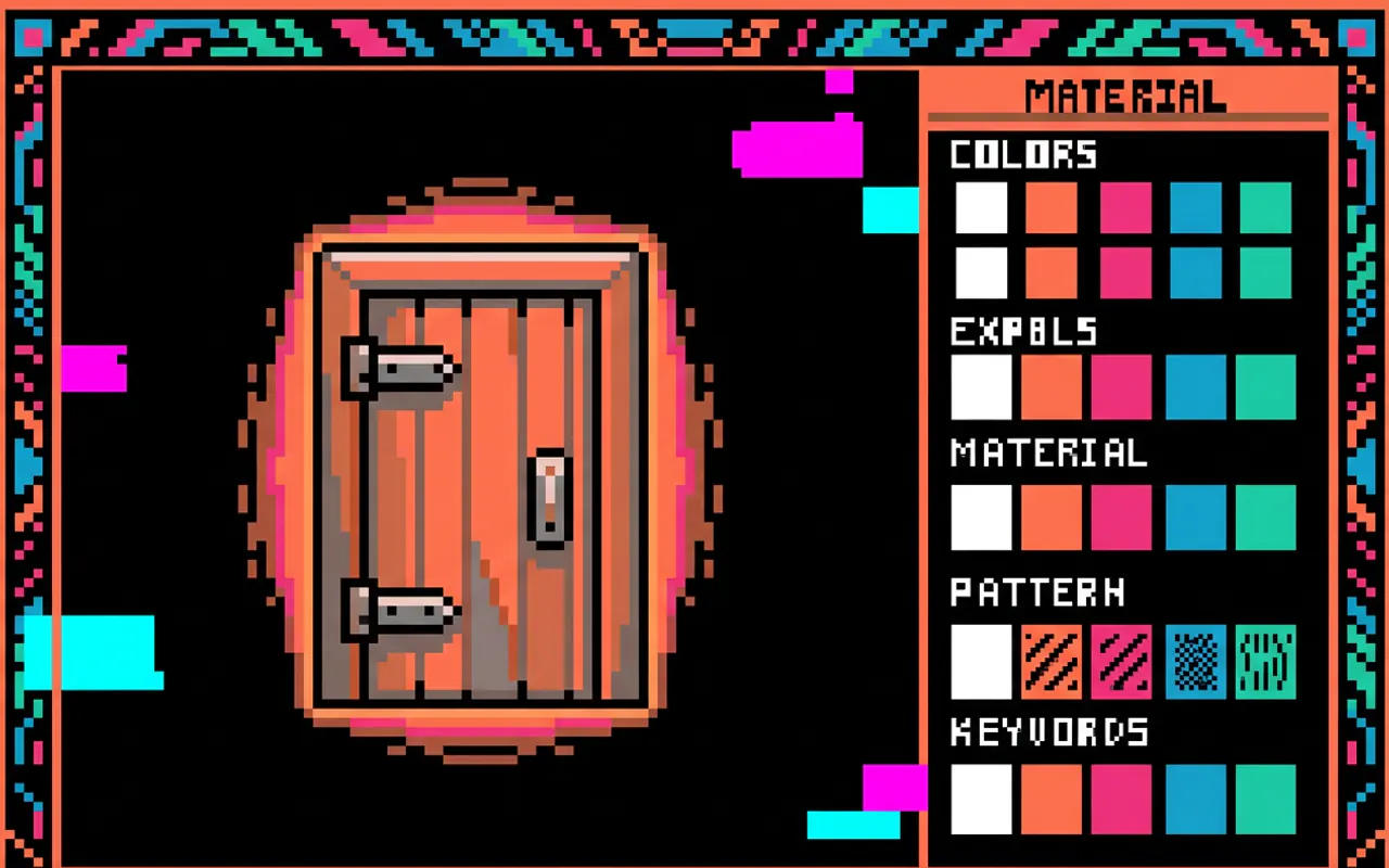 Three.js door configurator