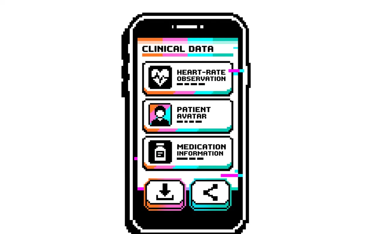FHIR clinical export view