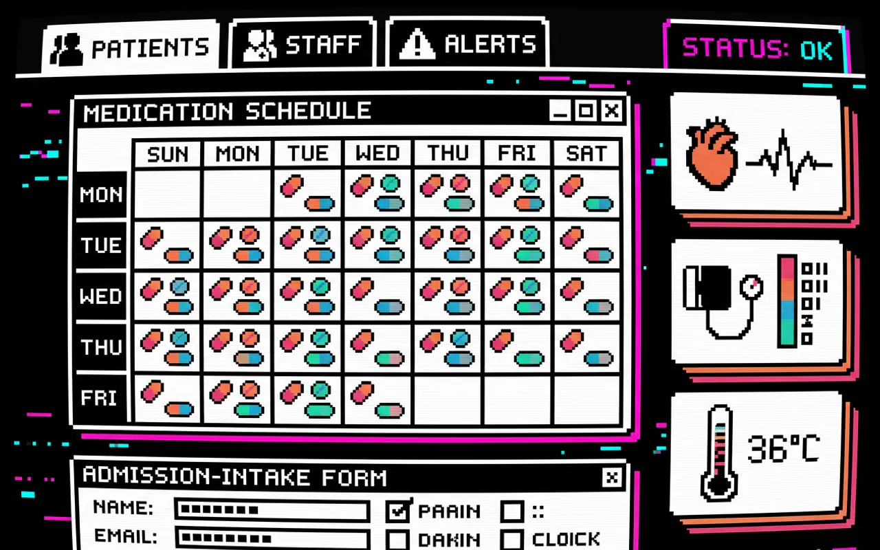 Healthcare Platform dashboard
